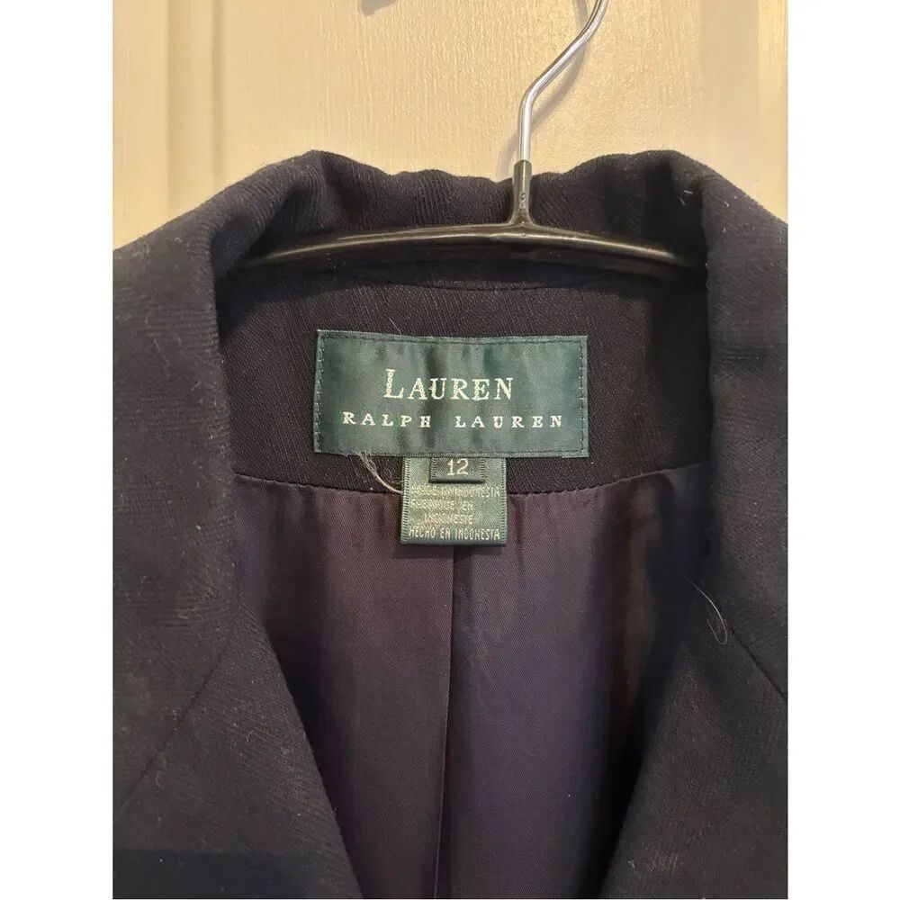 Ralph Lauren Black Single-Breasted Blazer - Picture 6 of 6